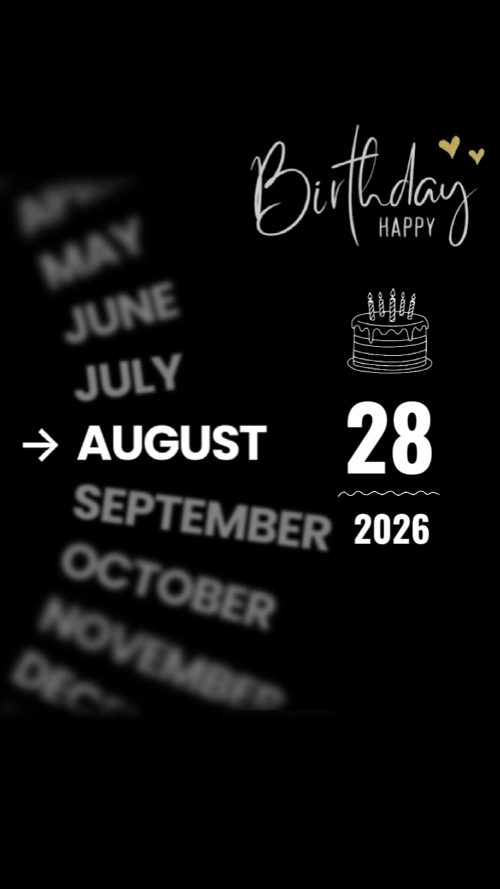 BDAY DAUGHTER 28 AUG