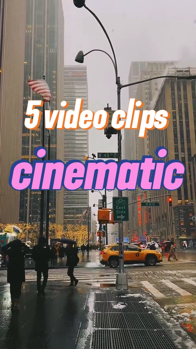 5 clips cinematic