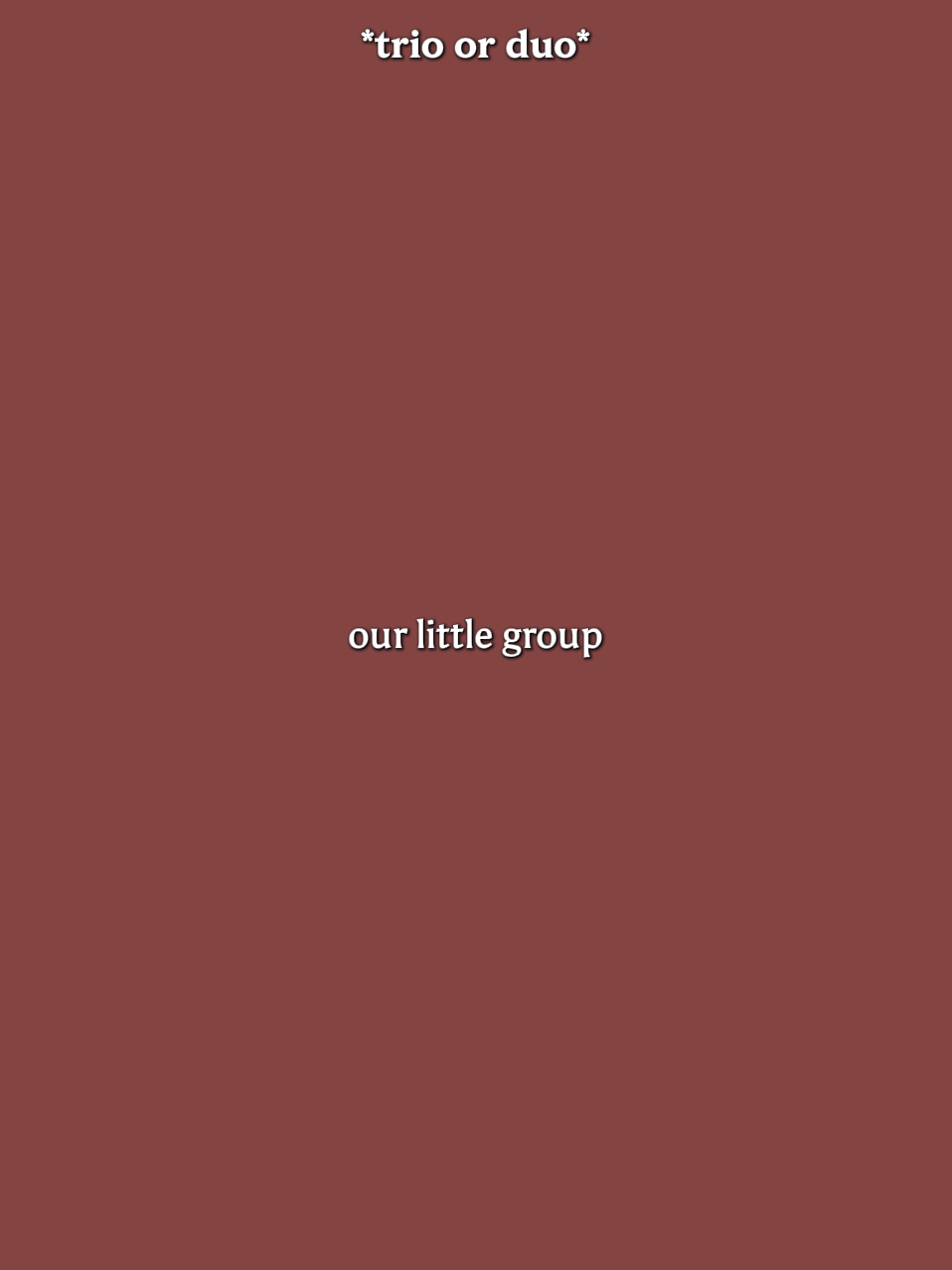 NOTRE PETIT GROUPE 