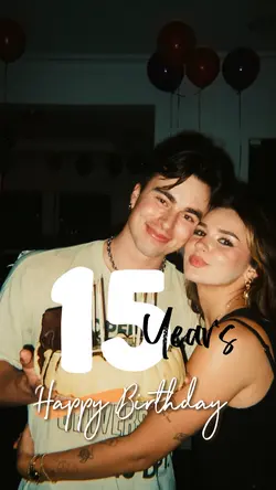 My brother 15 years