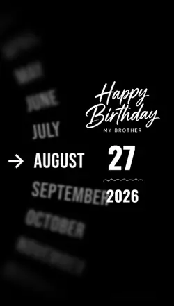 BDAY BROTHER 27 AUGU