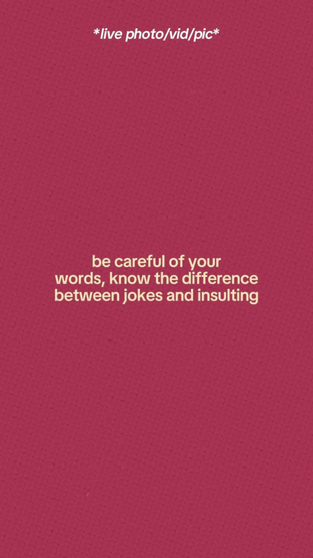 Hati-hati. 