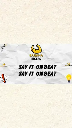 say it on beat