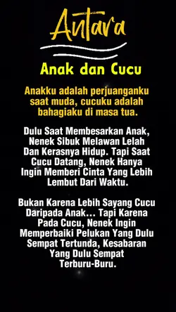 anak dan cucu