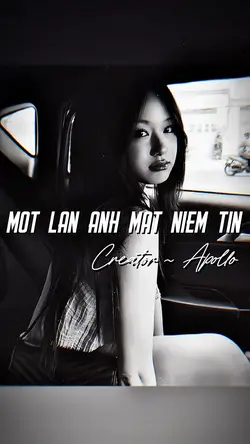 MỘT LẦN ANH MẤT NIỀM