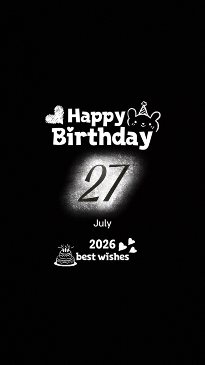 Happy birthday 