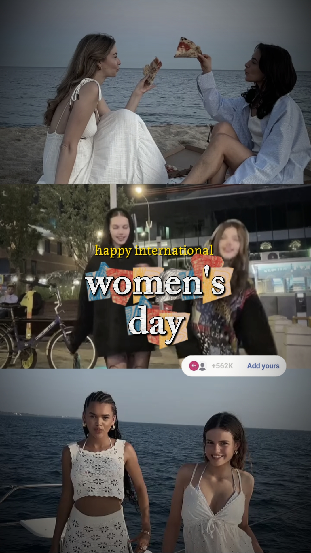 Feliz dia da mulher 