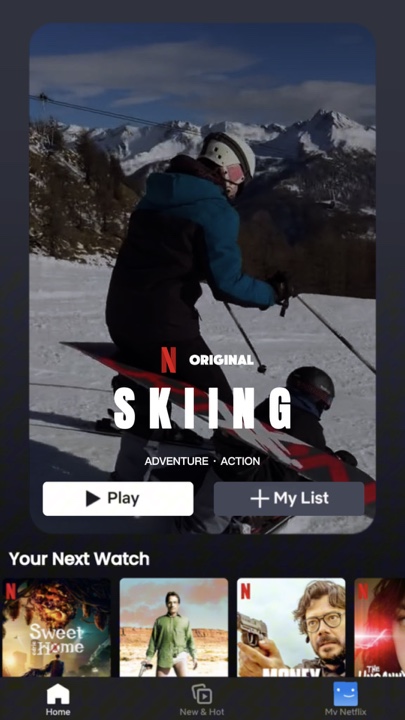 Esquí de Netflix 