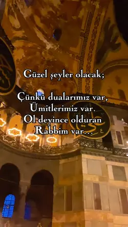 güzel şeyler olacak
