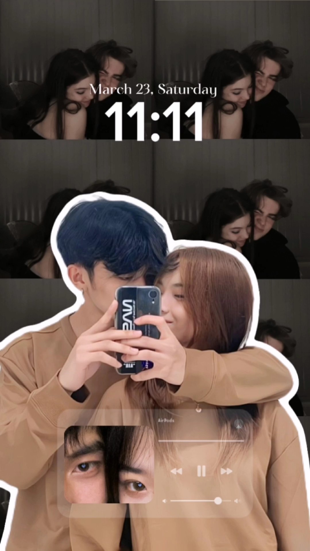 커플 잠금 화면 Ae