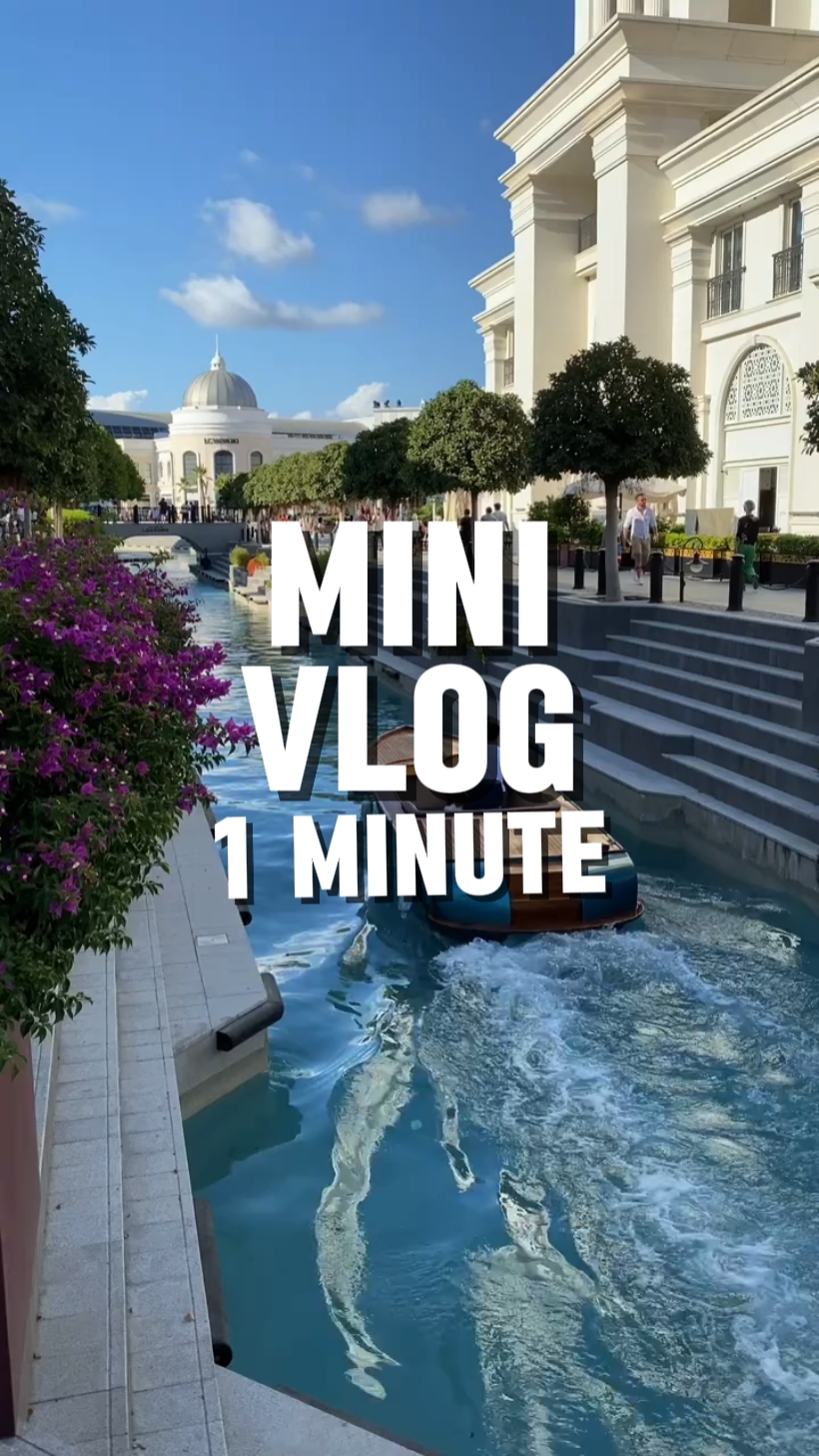 Vlog d'une minute 