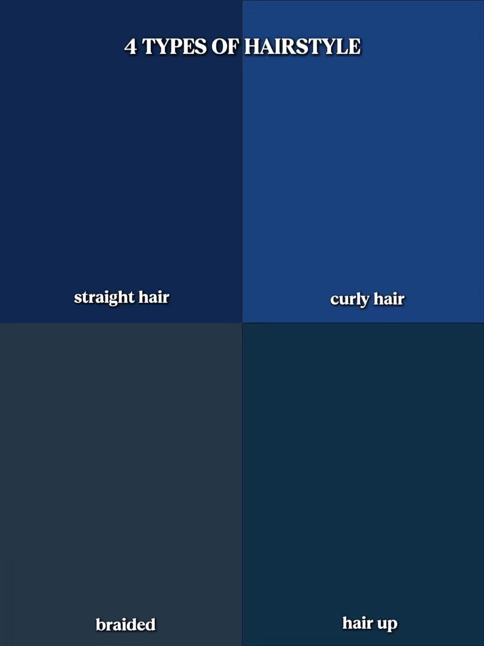 4Types de coiffure