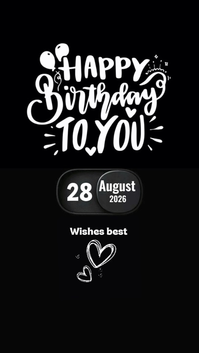 Cumpleaños 28 de agosto