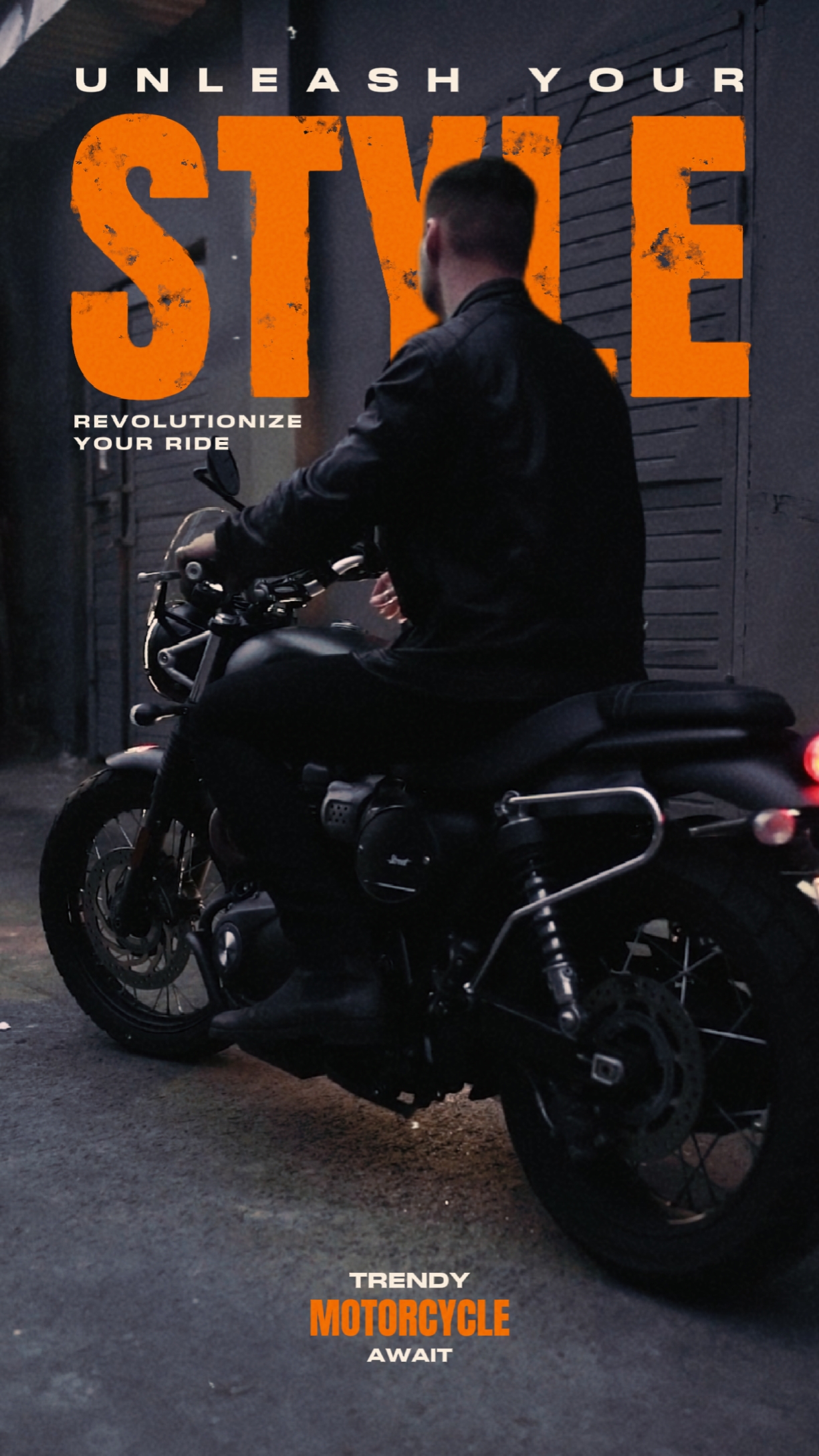 Fathers Day Business Template Motorcycle Sales