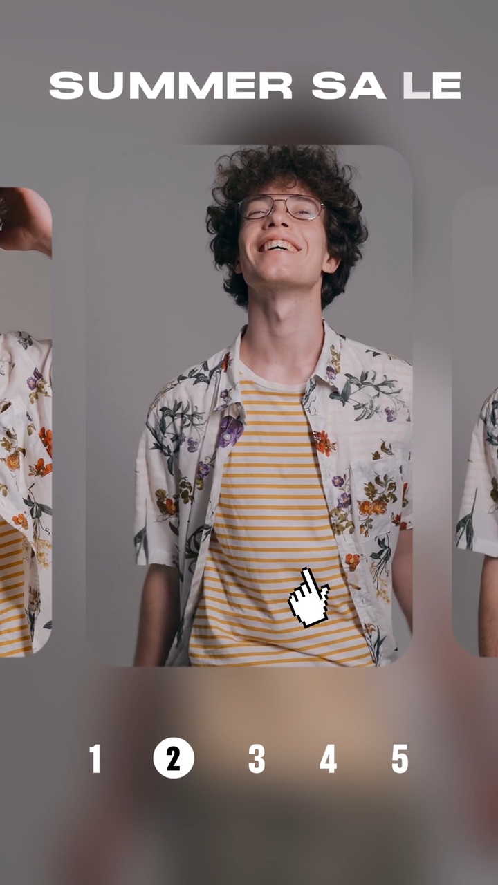 Penjualan Musim Panas Fashion Pakaian Tampilan Bisnis Template Gaya Minimalis