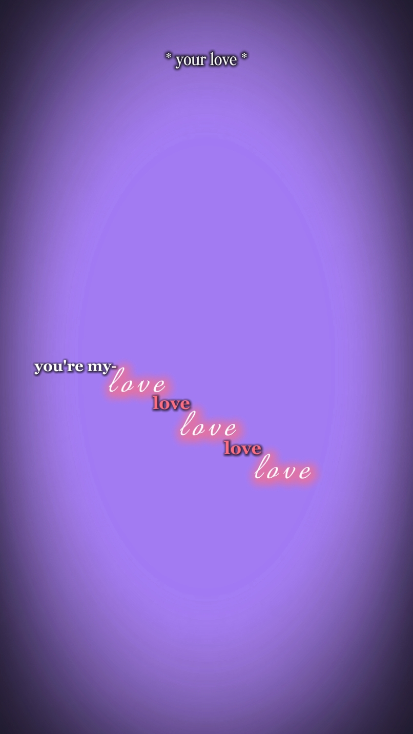 Du bist meine Liebe