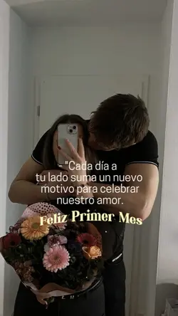 feliz primer mes