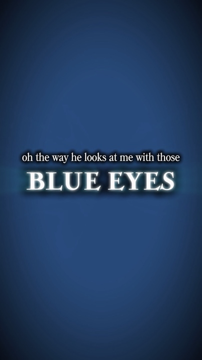 yeux bleus