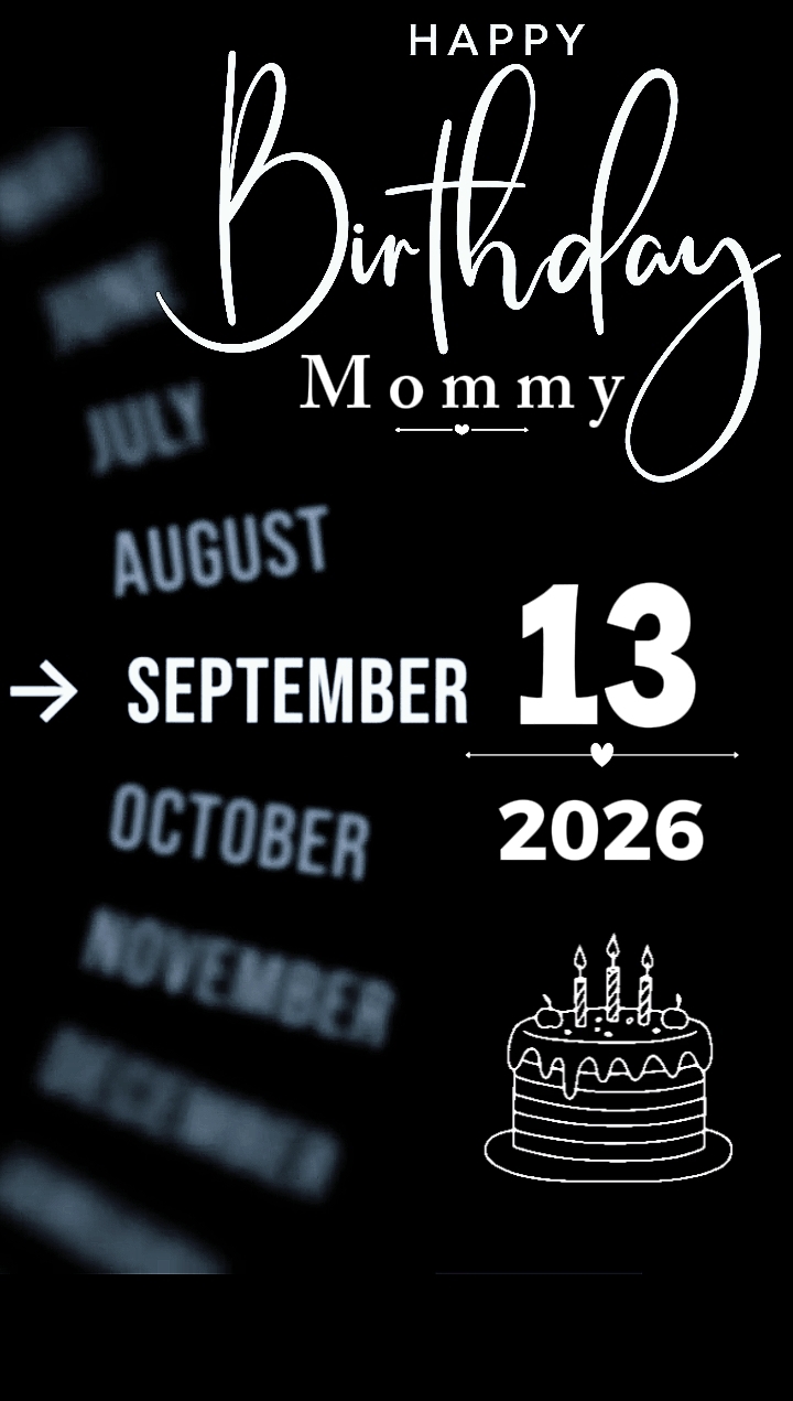 bday mommy 13 sept 