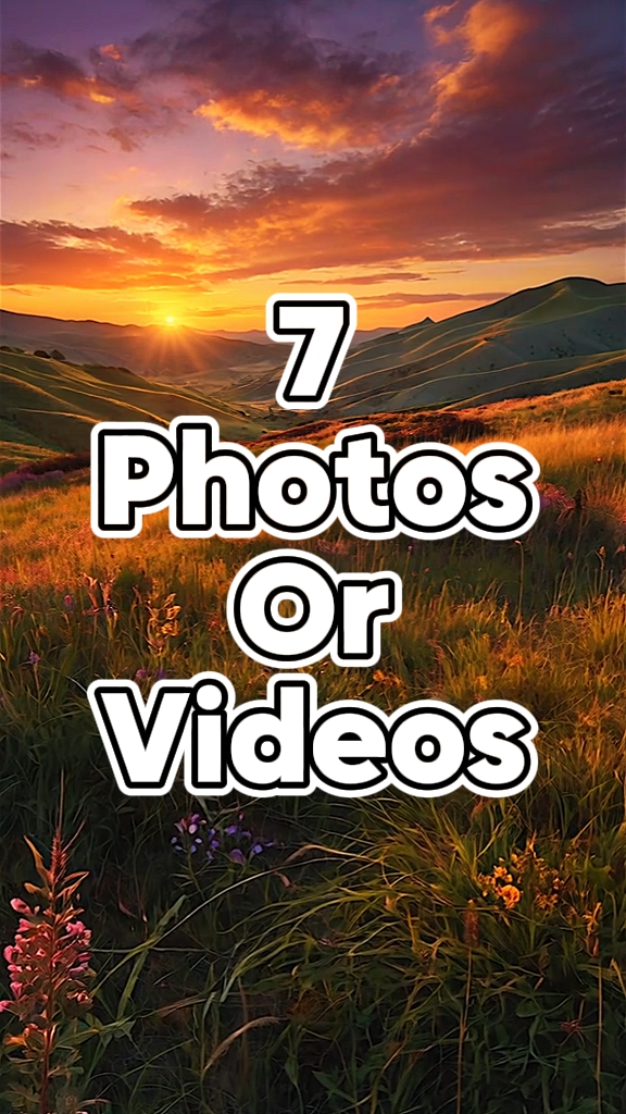 7 video atau foto 