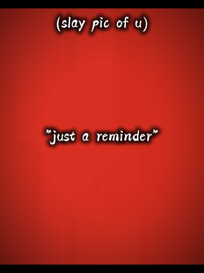 "Juste un rappel"