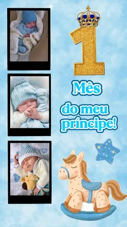1 mês príncipe