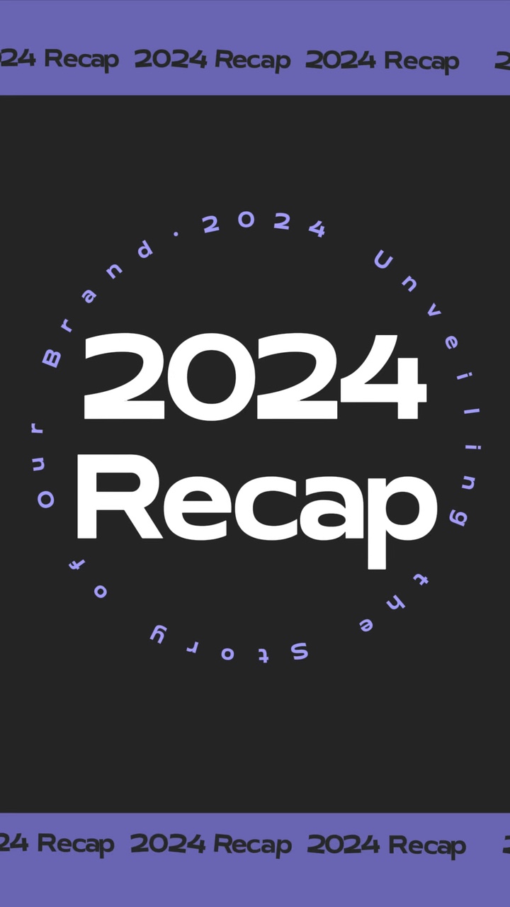 Business Templates 2024 Recap Business Entertainment Tiktok
