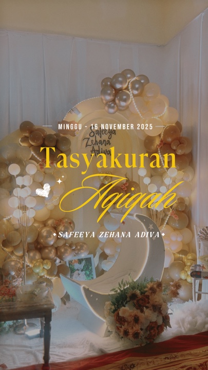 Tasyakuran Aqiqah