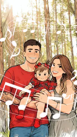 Família desenho 
