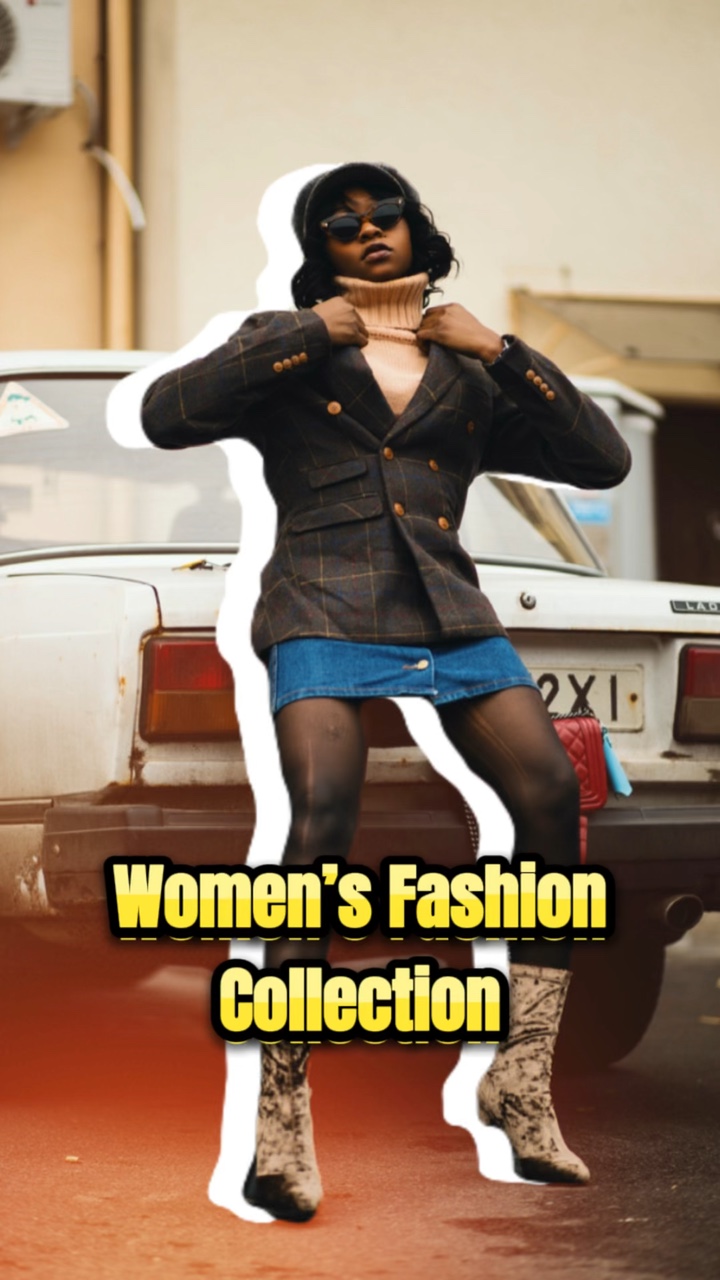 Women’s Fashion Collection Beat-Match Cutout TikTok Style
