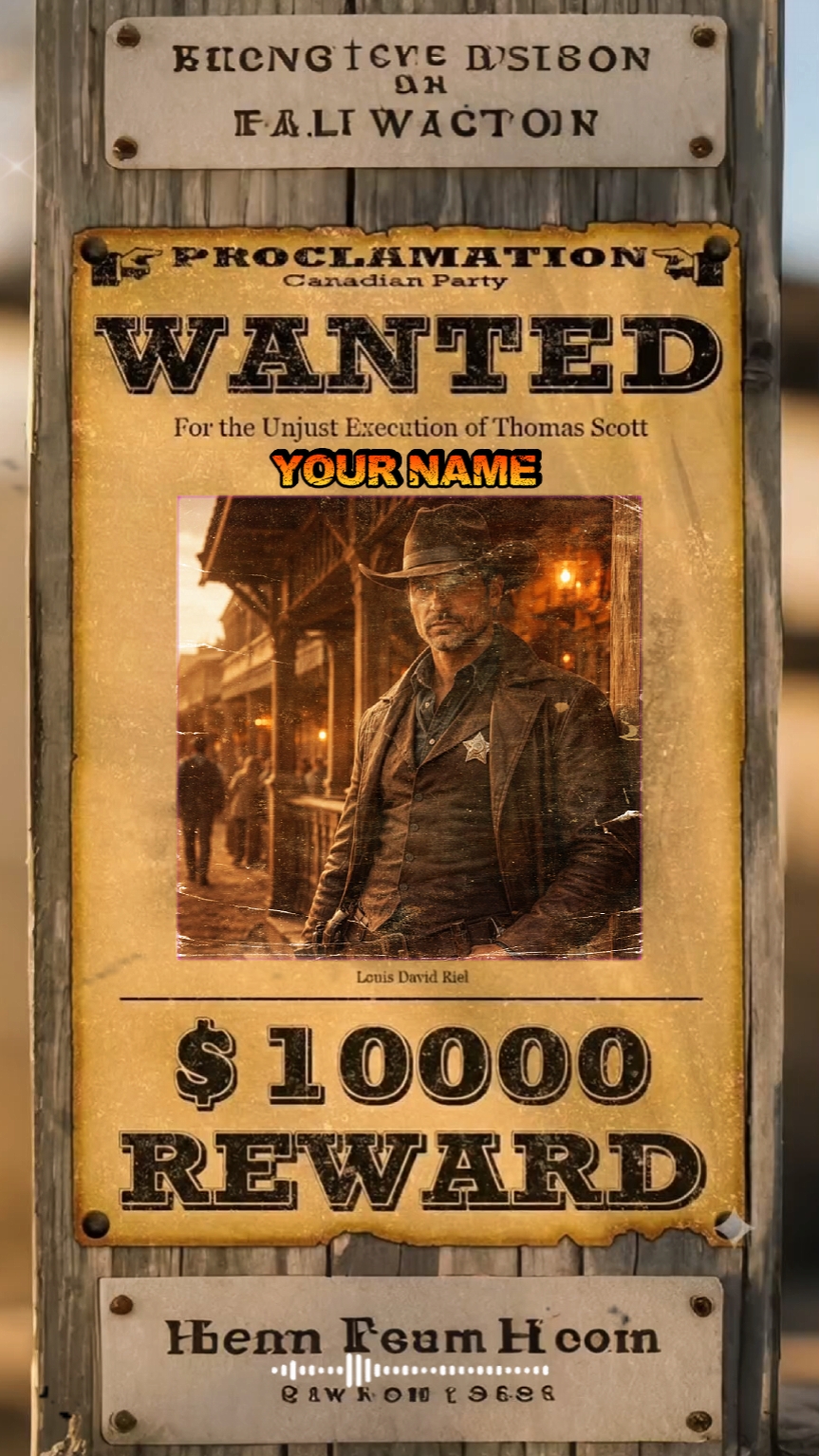 Wanted Poster 