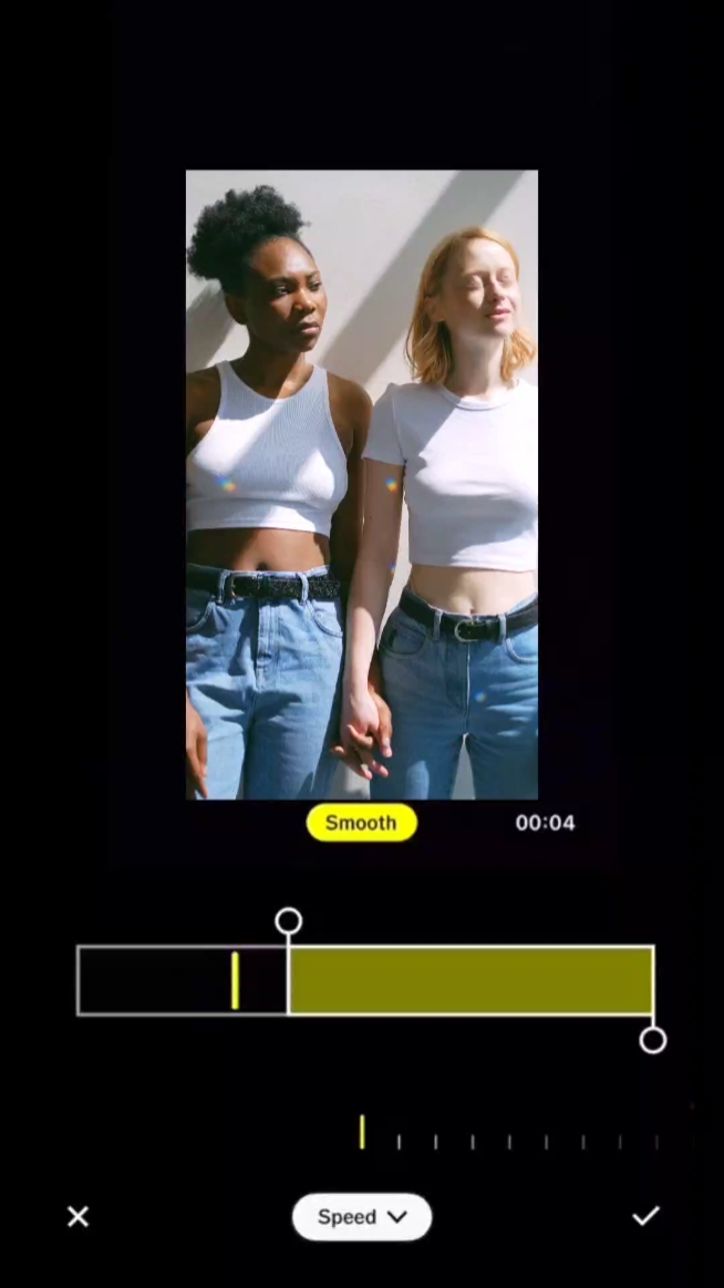 Kadın Modası Ekranı Yavaş Hareketli Tiktok Stili