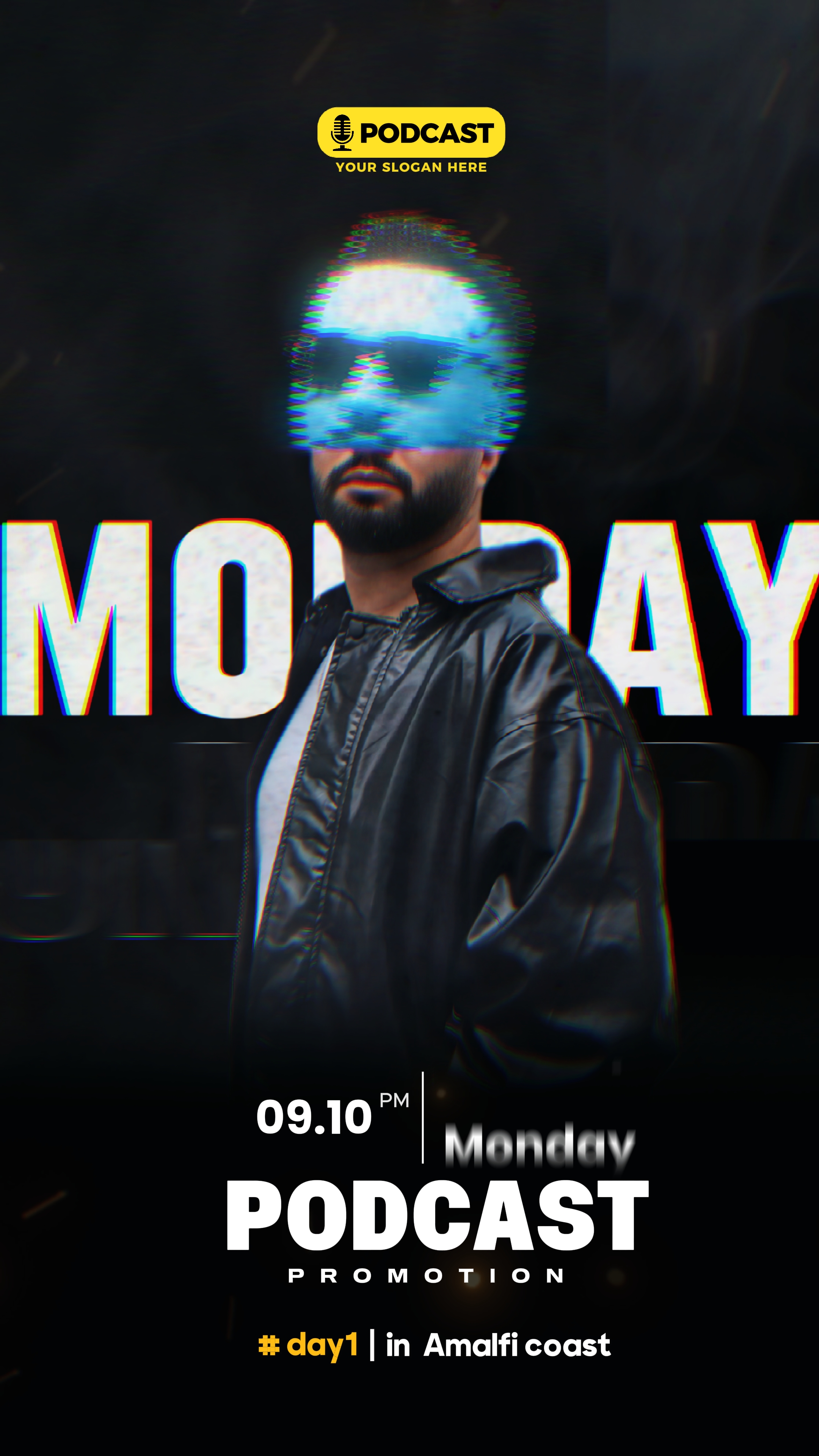Promoción de podcast 