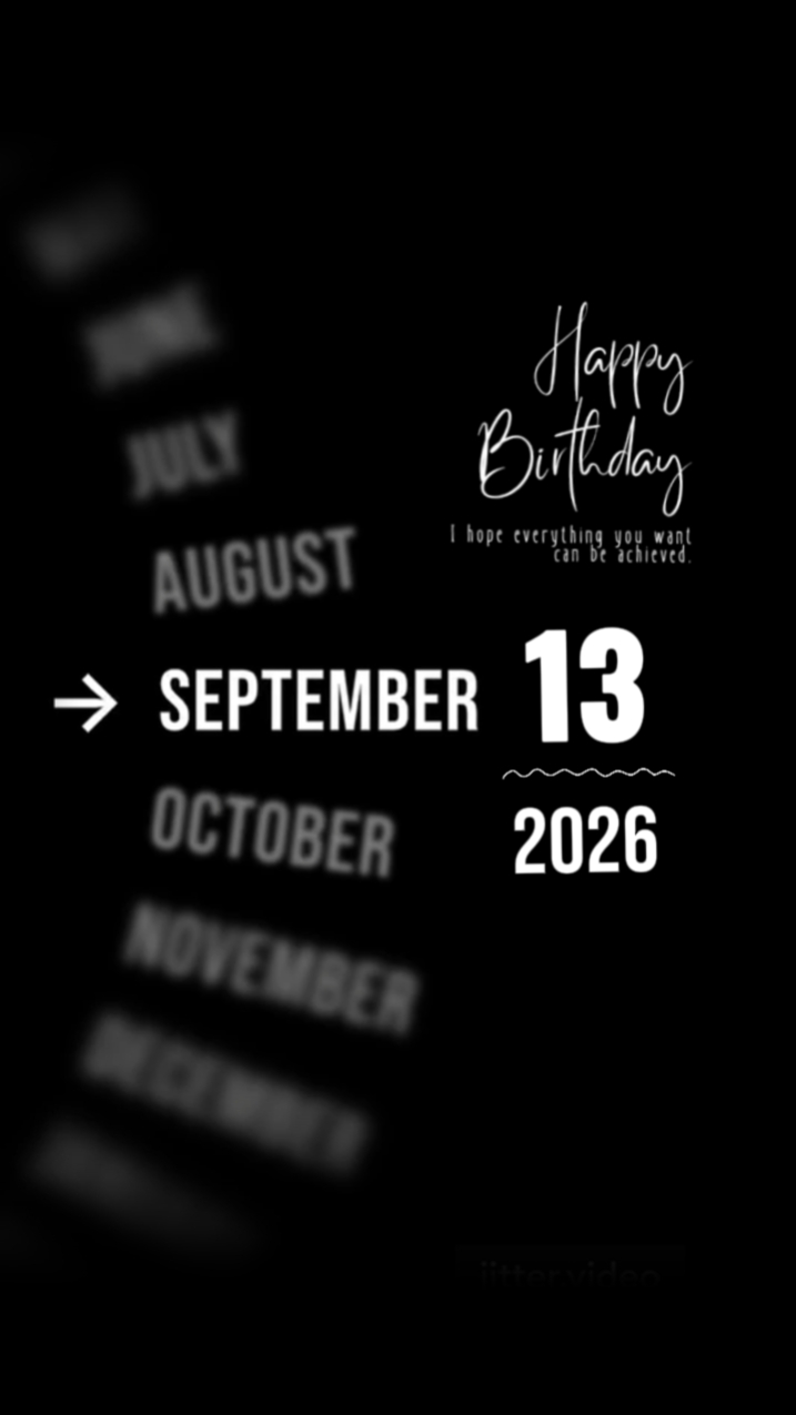 BDAY LOVE 13 SEPTEMB