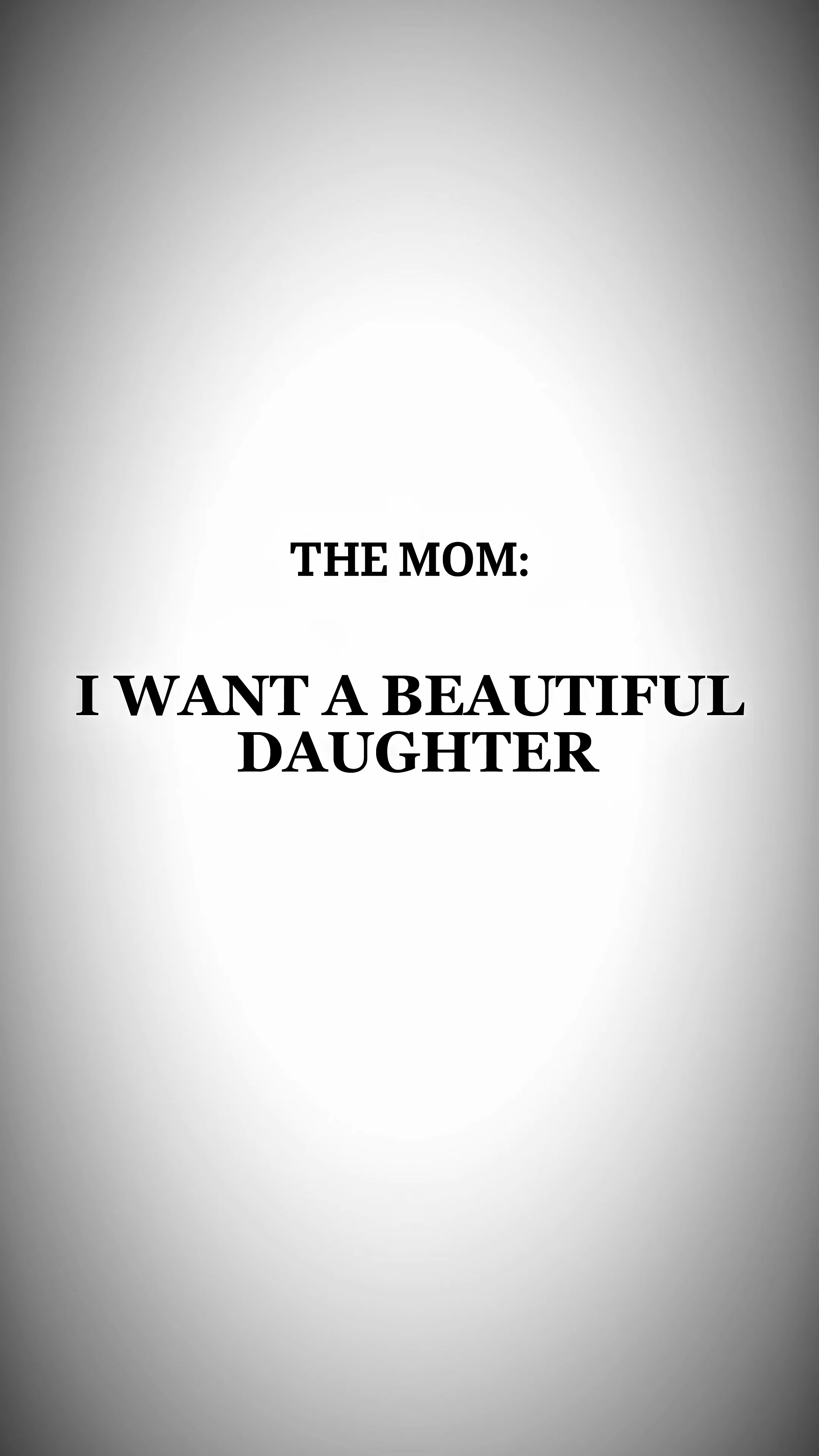 Beautiful daughter 
