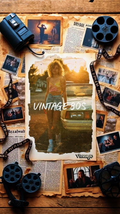 Anos 80 vintage