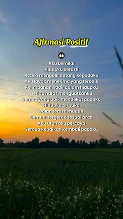 AFIRMAMSI POSITIF