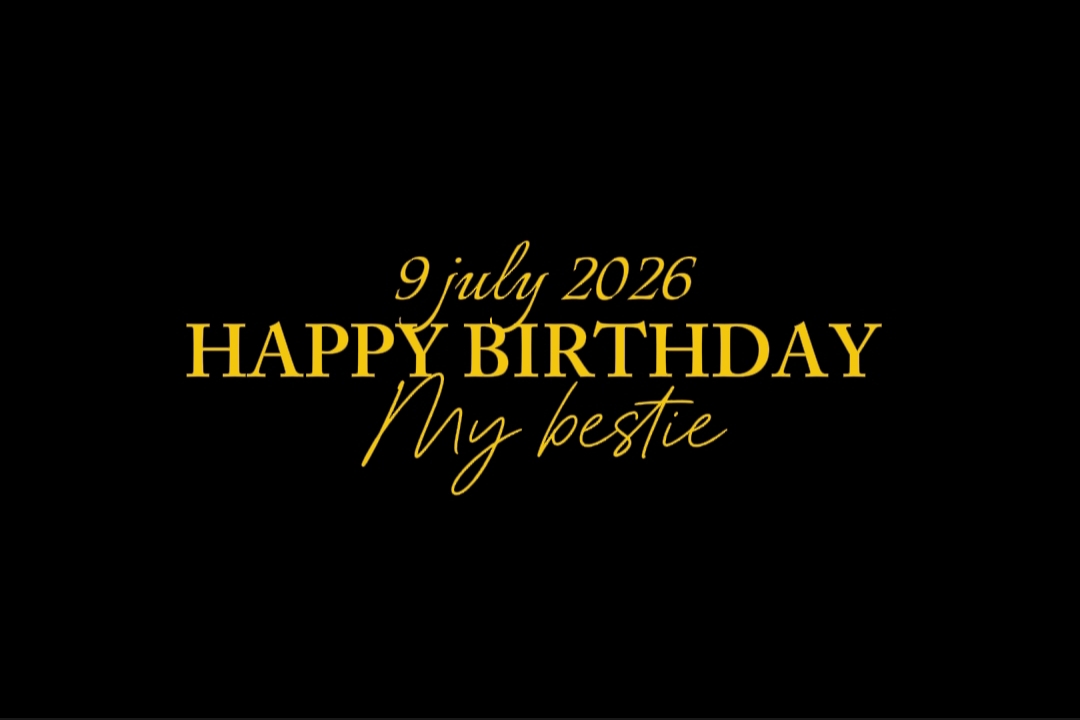 ULANG TAHUN 9 JULI