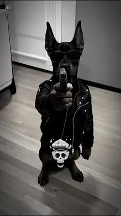 Rapper dog | Gun