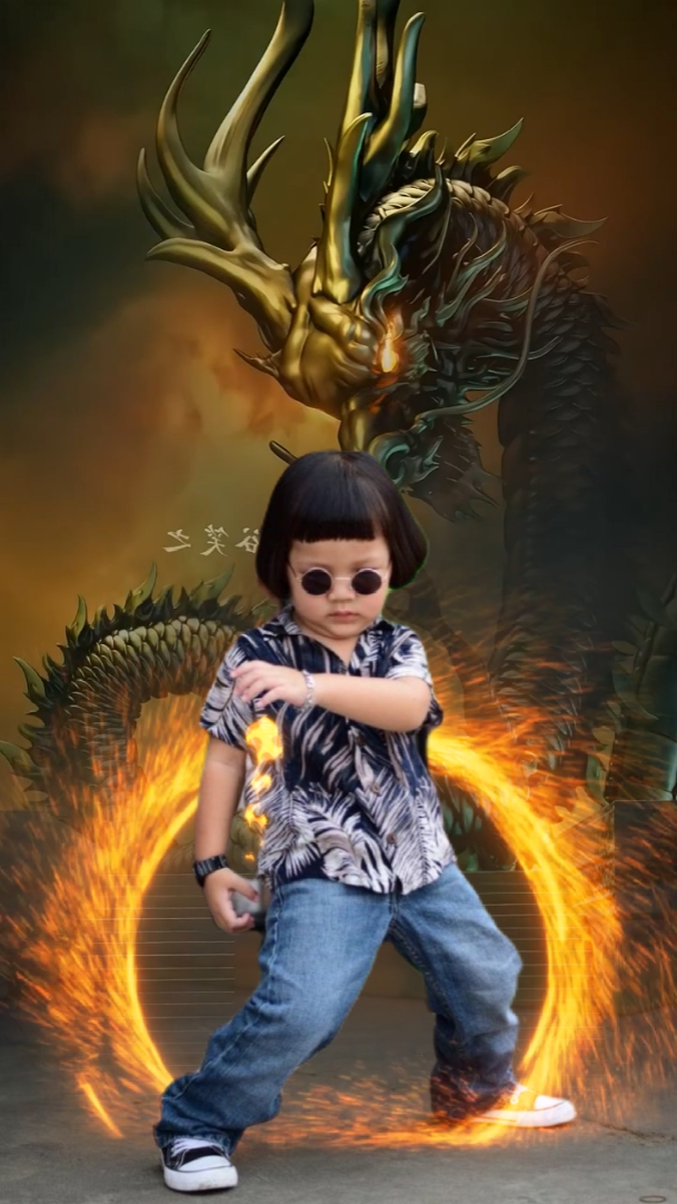Efecto Fuego Dragón