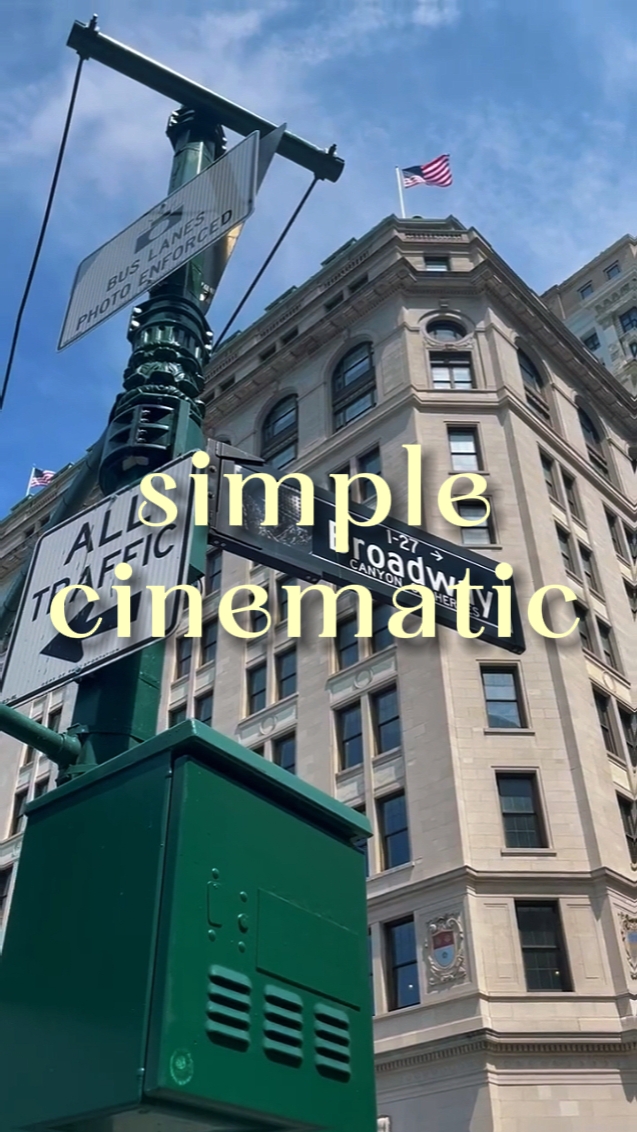 simple cinematic 