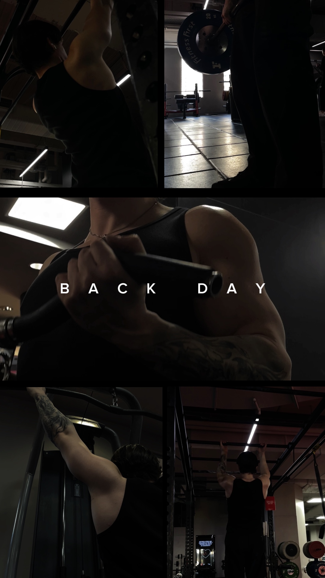training day - back