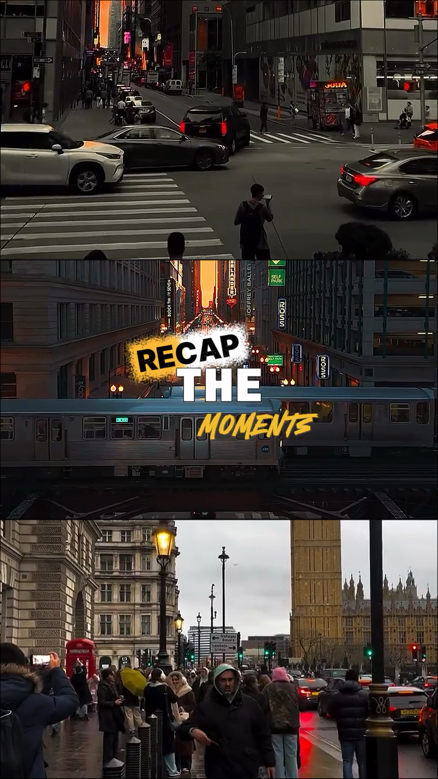 recap the moments