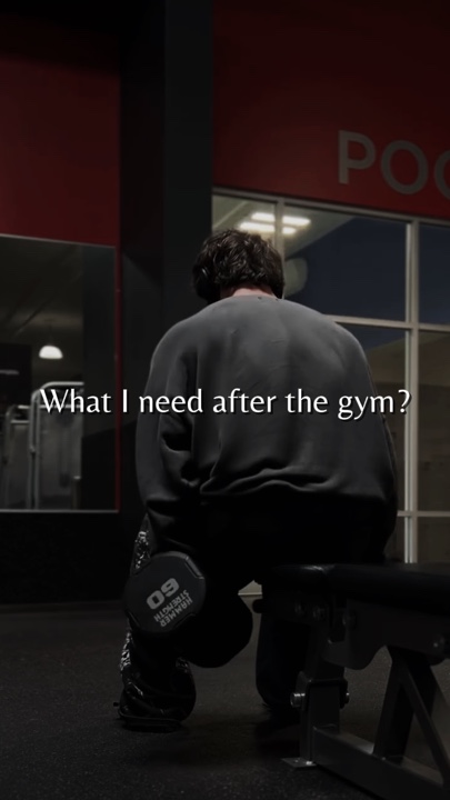 What I need afterGYM