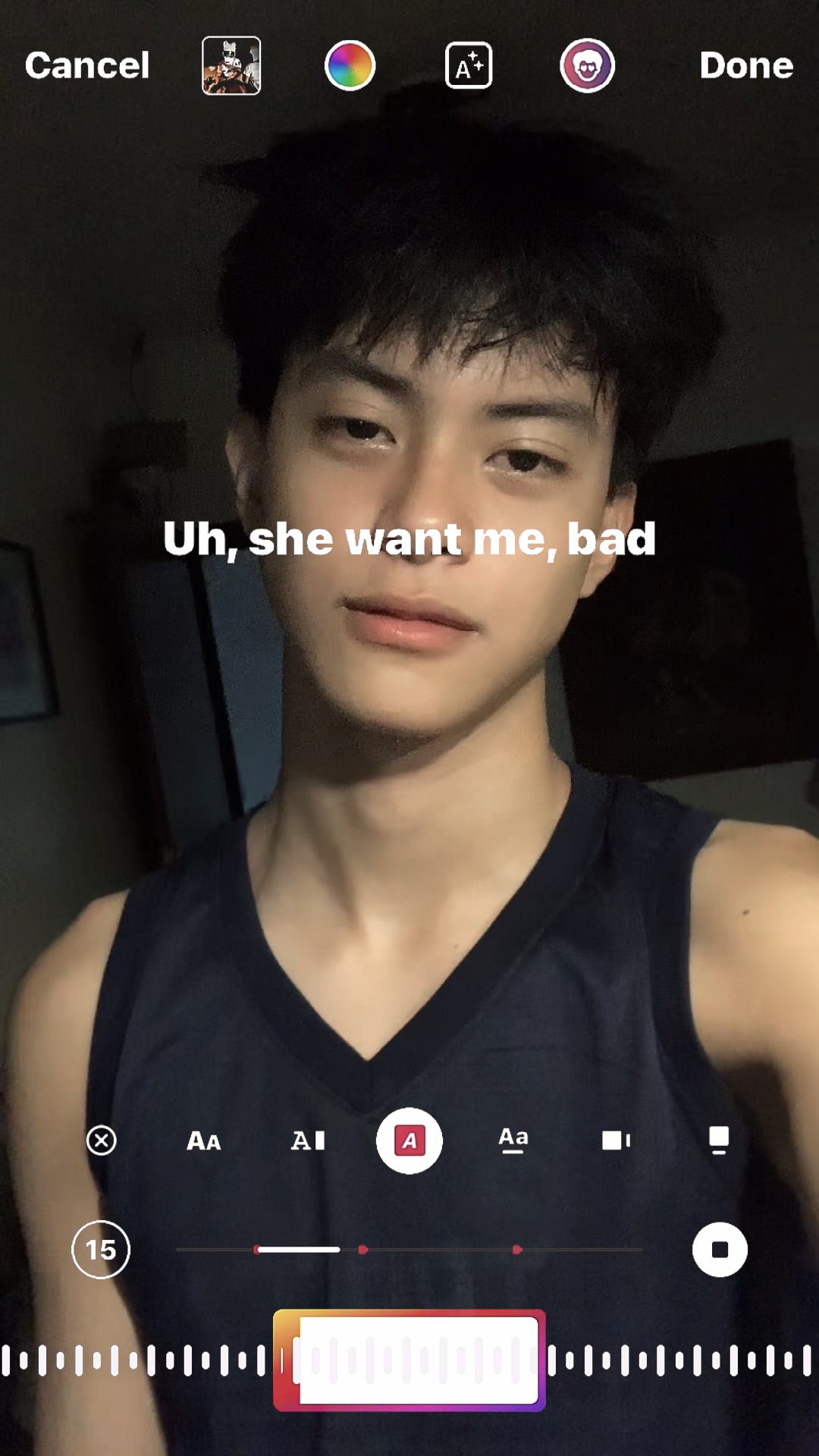she want me bad 