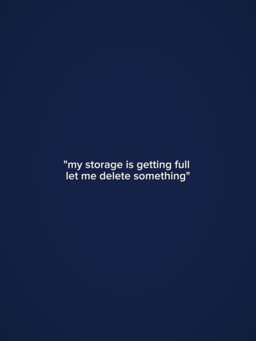 my storage is full