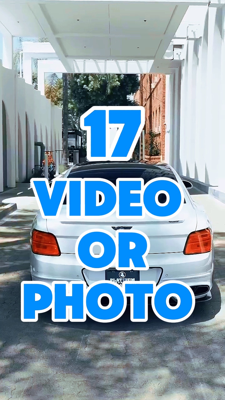 17 video veya fotoğraf 