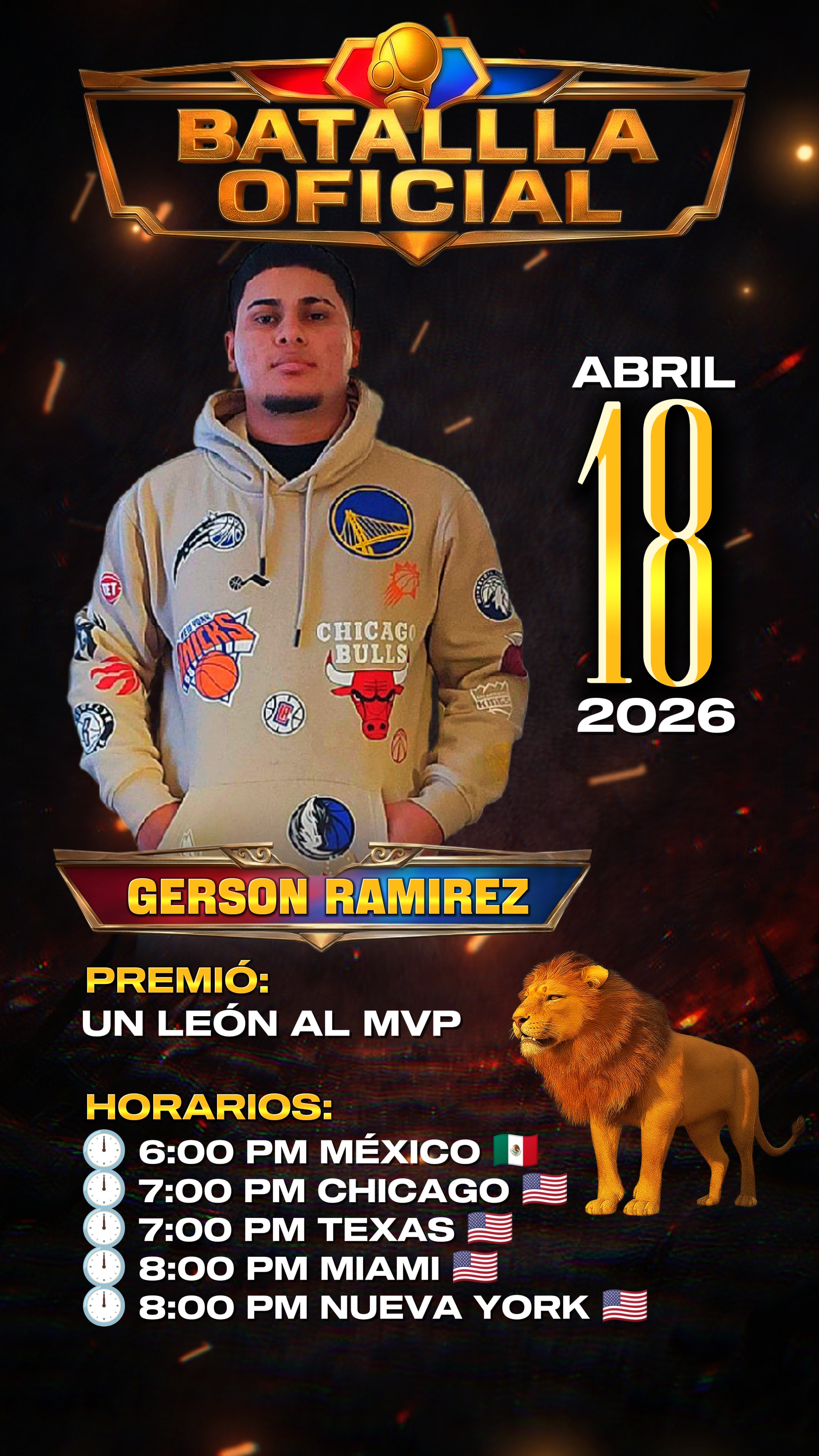 BATALLA OFICIAL 2026
