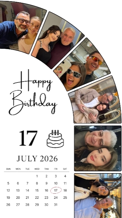 BIRTHDAY 17 JULY