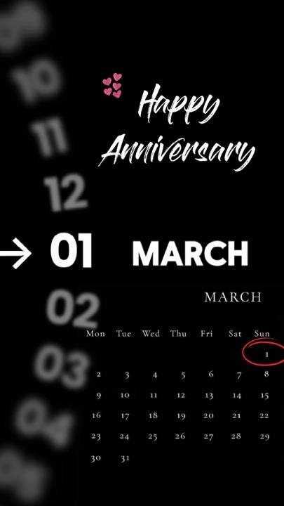 ANNIV 01 DE MARZO